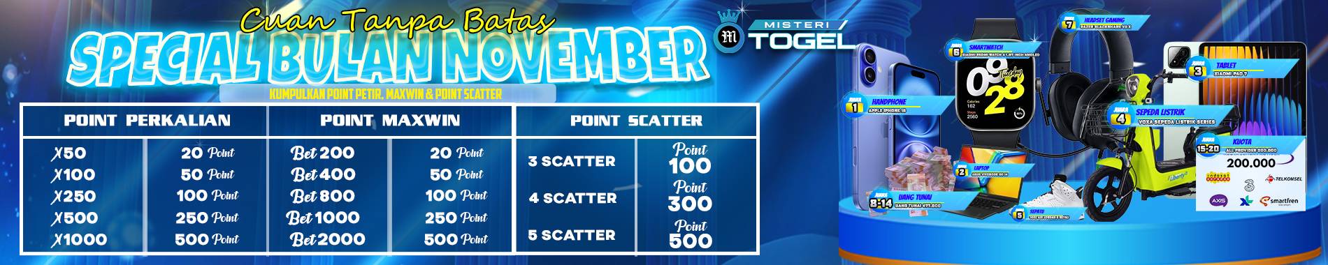 EVENT POIINT SPECIAL NOVEMBER